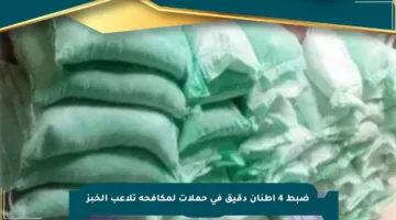 ضبط 4 أطنان دقيق في حملات لمكافحة تلاعب الخبز